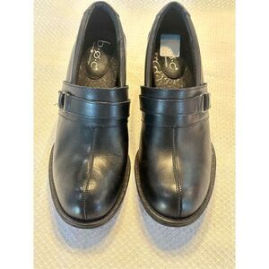 BOC concepts Channi black leather booties size 8.5